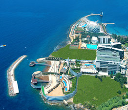 Adenya Hotel Resort Sahil Üstten Görüntüsü