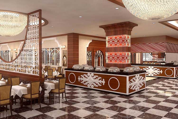 Al Bahir Deluxe Hotel Kapalı Restaurant
