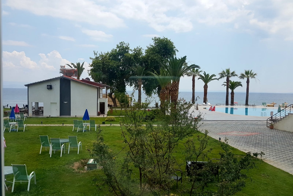 Grand Beyza Hotel Altınoluk Bahçe Havuz Deniz
