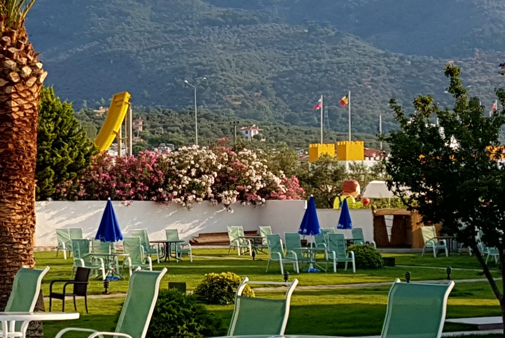 Grand Beyza Hotel Altınoluk Bahçe Dağ Manzara