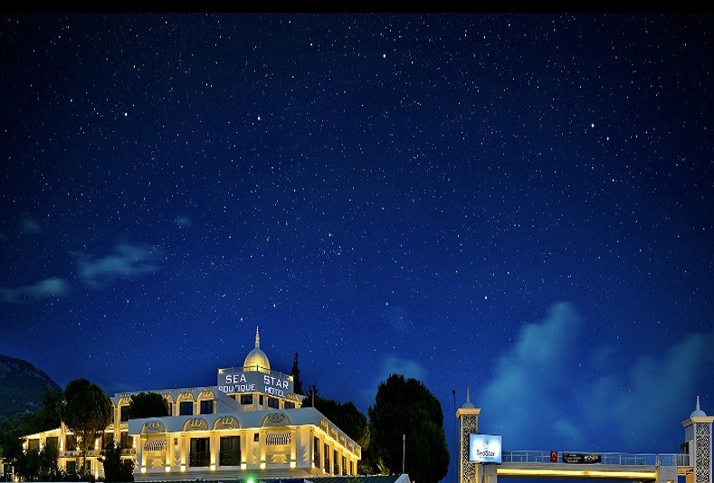 Sea Star Hotel Gece Manzara